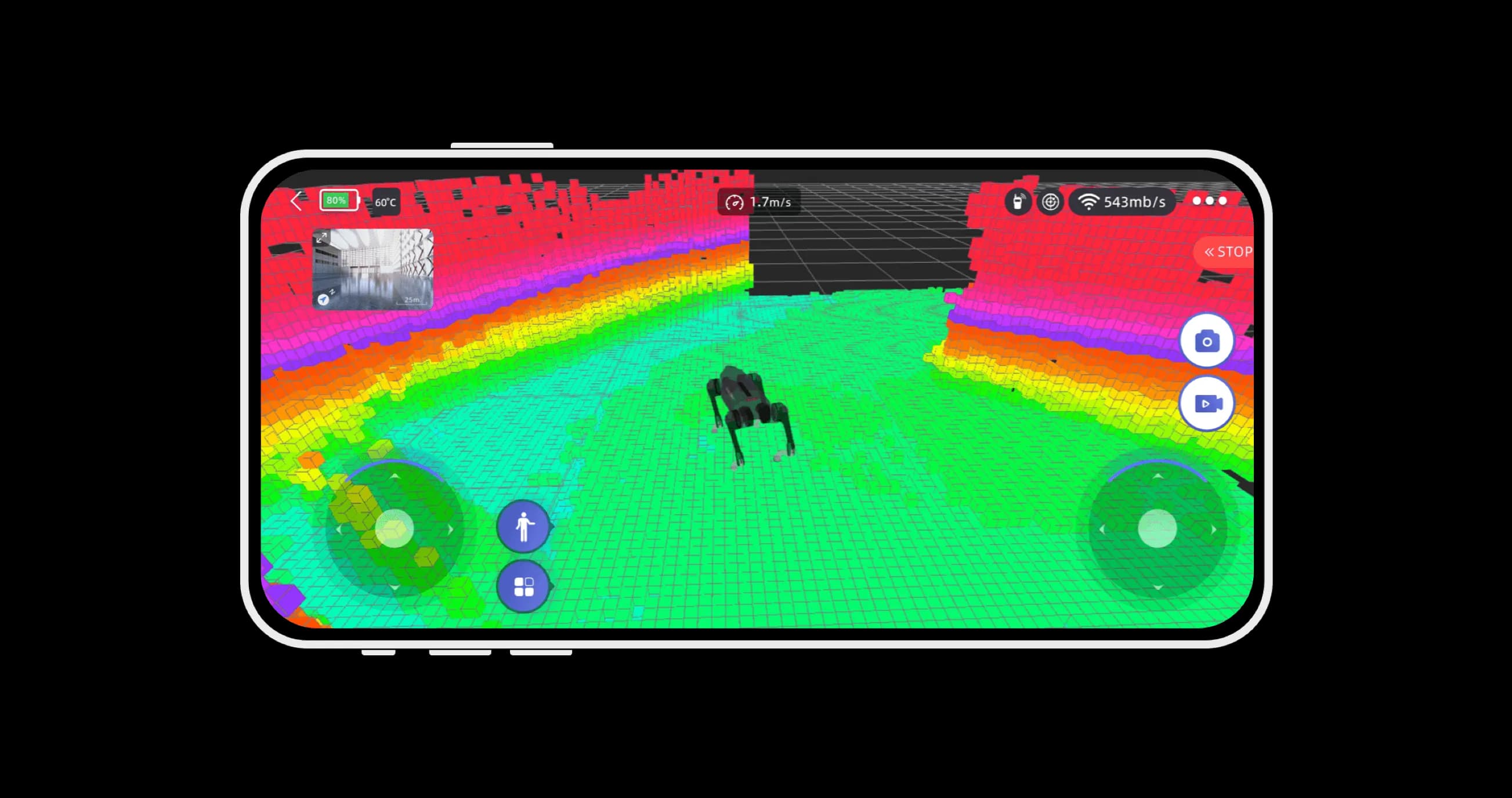 تفادي ذكي للعقبات، دقيق وحساس