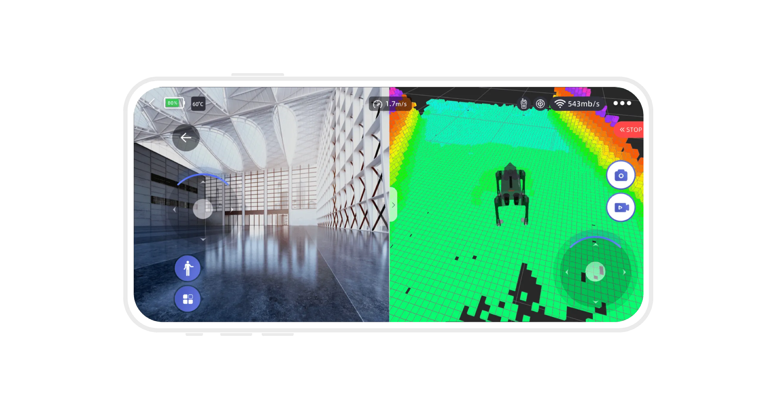 جودة صورة عالية الدقة، ووقت حقيقي ومستقرة[3].